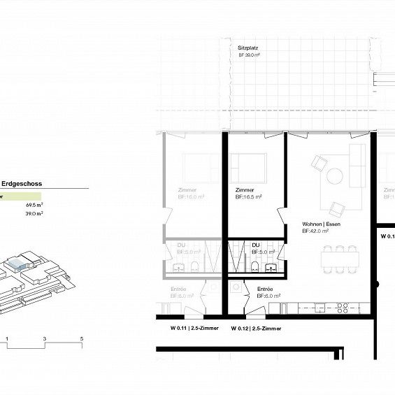 2.5 Zimmerwohnung in Stein am Rhein - Photo 1