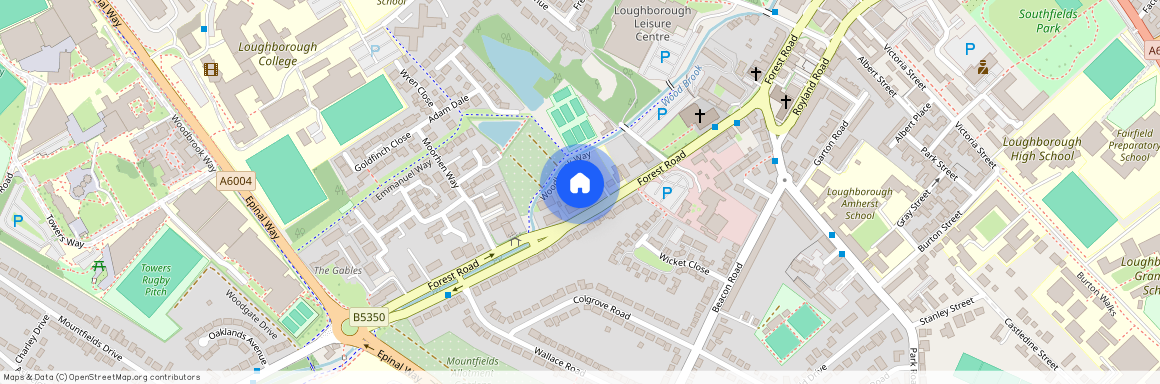 59 Forest Road Flat 2, Loughborough