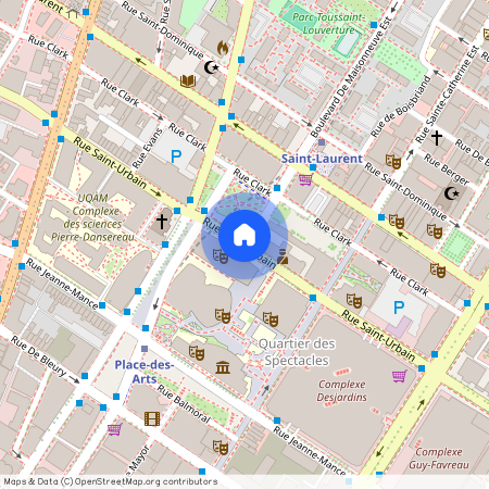 Building Rue Saint-Urbain - gesthab - 1261839 - TOR, Rue Saint-Urbain, Quartier des Spectacles, Montreal