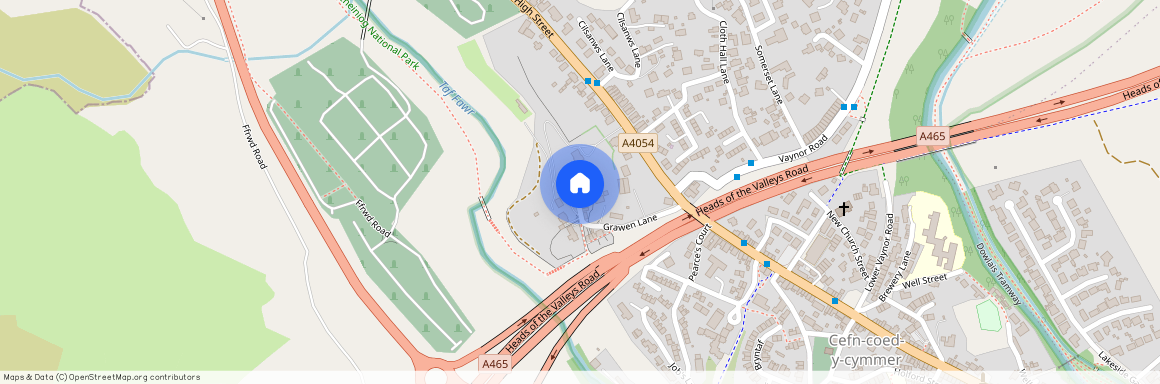 Fairview Houses, Merthyr Tydfil, CF48