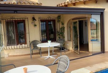 Villa for rent with 3 bedrooms and pool in Calpe for the winter season.