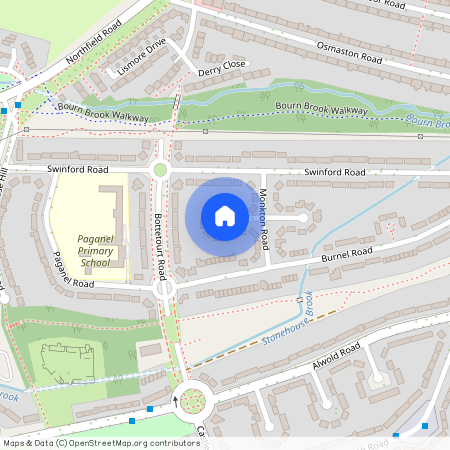 Pennant Grove Selly Oak, B29 5SY, Birmingham