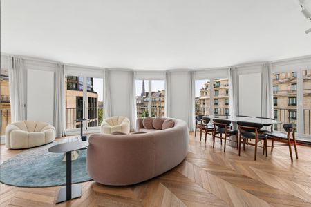 Location Appartement 5 pièces Meublé 130m² PARIS 8ème - Photo 4