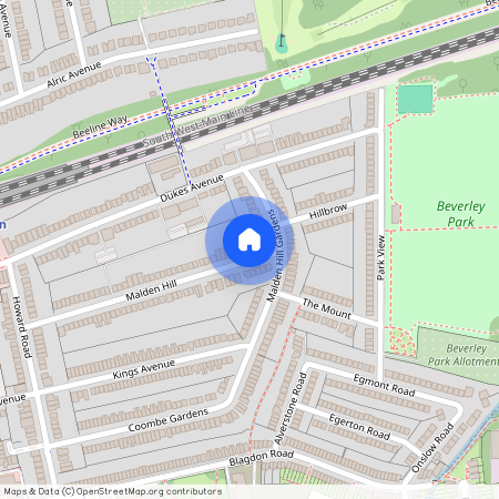 Malden Hill Gardens, New Malden, KT3