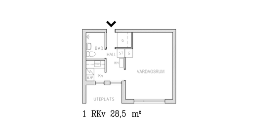 Vallvägen 8 F, våning None - Foto 3