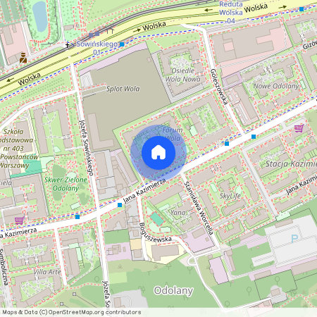 ul. Jana Kazimierza, Odolany, Wola, Warszawa, mazowieckie
