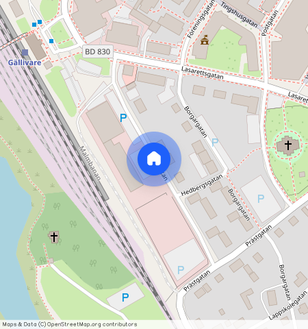 Industrigatan, Gällivare