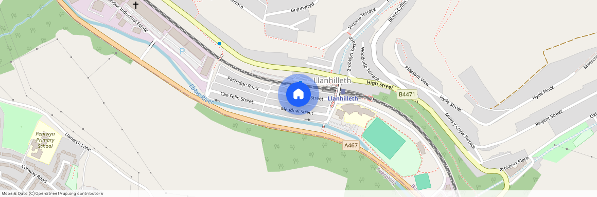 Railway Street, Llanhilleth, Abertillery