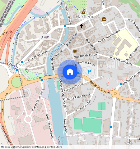 SEINE-MARITIME (76), - NORMANDIE, HARFLEUR (76700)