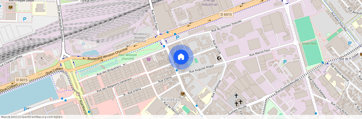 Quartier Brindeau, rue d'Arcole, 76600, Le Havre