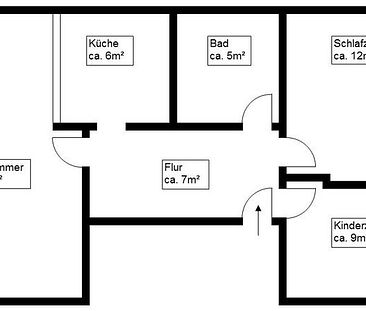 3 Raum-Wohnung - Foto 3