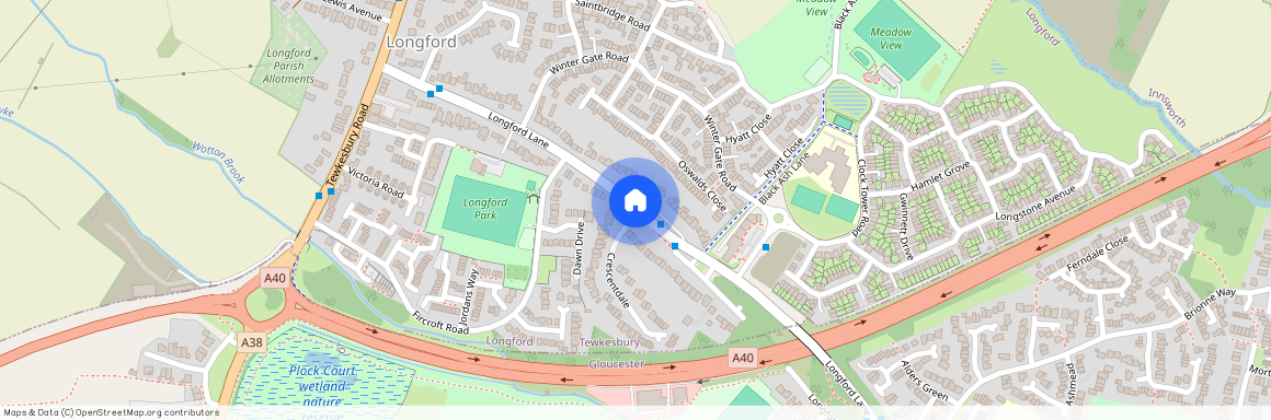 Crescentdale, Longford, Gloucester