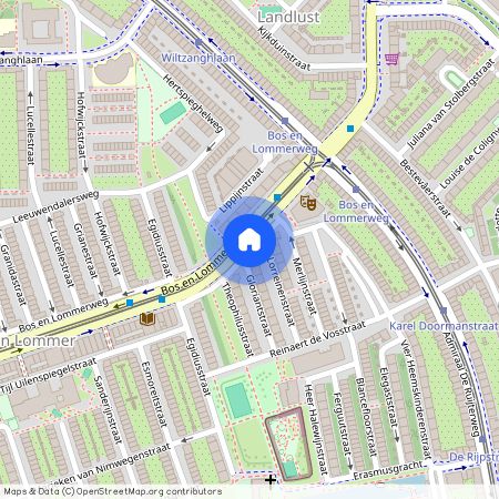Landlust, 1055 DT, Bos en Lommerweg, Amsterdam