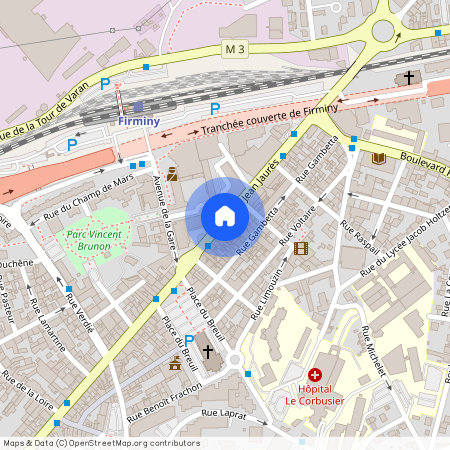 Loire (42), 37 - 37 BIS RUE JEAN JAURES, 42700, Firminy