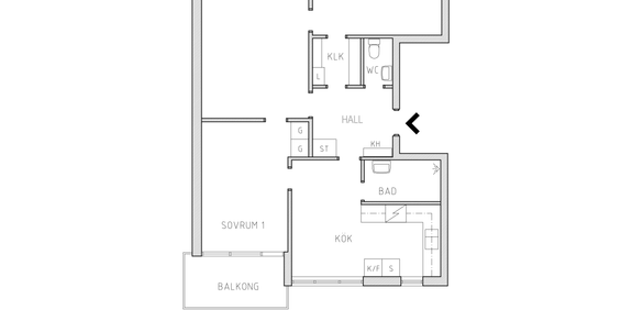 Kuppbolsvägen 68 A, våning 2 - Photo 3