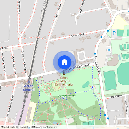 East Churchfield Road, London