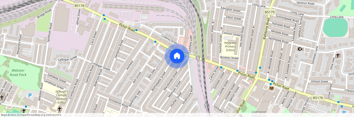 Wavertree, 5 bed Student – Bishopgate Street