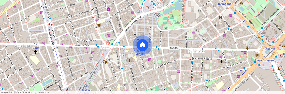 Carrer de Sants, Barcelona, Catalonia 08014