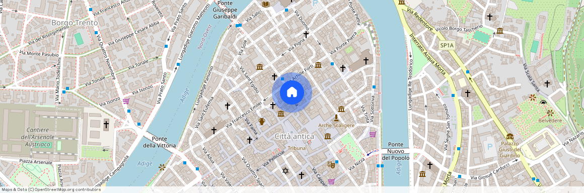 Via Rosa, Verona, Veneto 37121