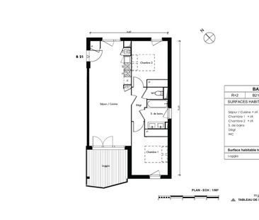 Location Appartement 3 pièces 63m² VILLENEUVE TOLOSANE 31270 - Photo 5