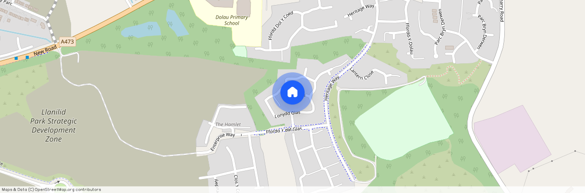 Lonydd Glas, Llanharan, CF72 9FW