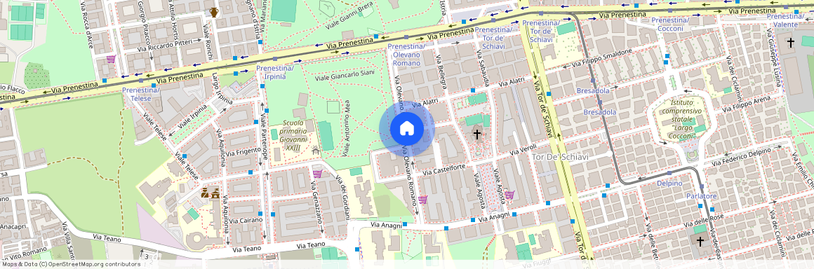 Via Olevano Romano, Rome, Lazio 00171