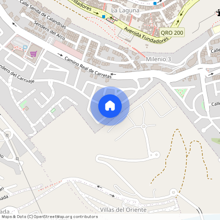 Calle Sendero de Granada, Milenio 3, Hércules, Delegación Cayetano Rubio, Santiago de Querétaro, Municipio de Querétaro, Querétaro, 76060, México