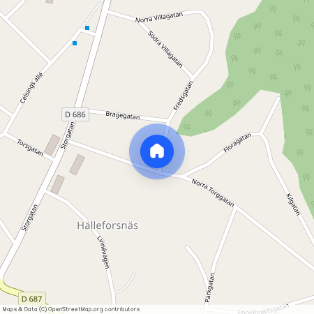 Fredsgatan, Hälleforsnäs