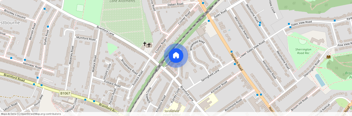 Thompson Road, Ipswich, IP1