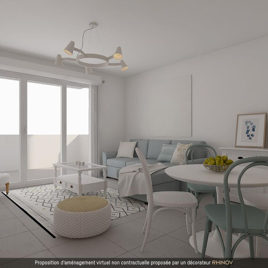 location Appartement T2 DE 43.4m² À LA CRAU - Photo 1