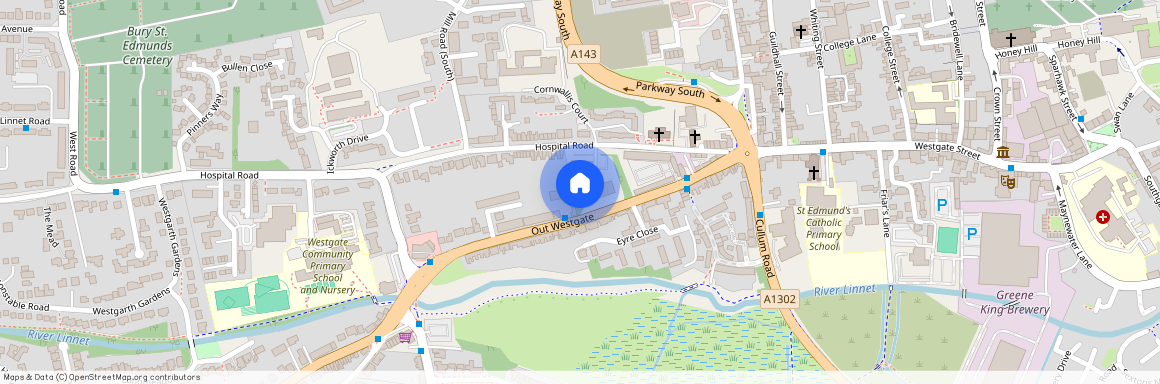 12 St. Peters Court, 12 St. Peters Court, Suffolk, IP33 3LY, Bury St. Edmunds
