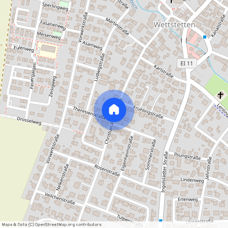 Christian-Faber-Straße, 85139, Christian-Faber-Straße    Wettstetten