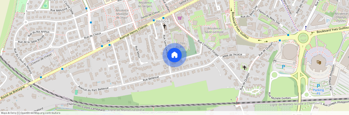 14000, La Ville De Caen