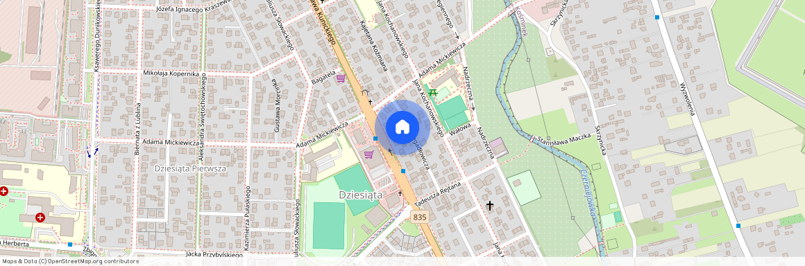ul. Emila Zegadłowicza, Dziesiąta, Lublin, lubelskie