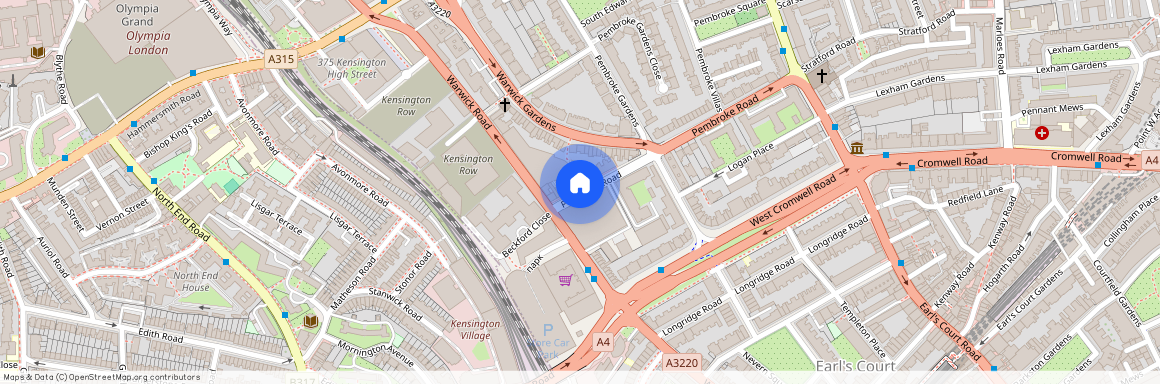 Pembroke Road, Earls Court, London, W8