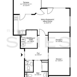 Neubau / Erstbezug: Gut geschnittene Erdgeschoss-Wohnung mit Terrasse - Foto 2