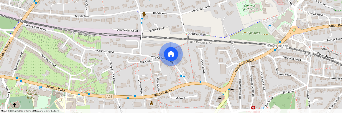 14 Warwick Place, 1 Knights Templar Way, RH2 0RW, Wray Common Road