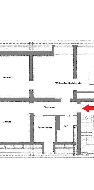 3-Zimmer-Wohnung im Dachgeschoss - Photo 1