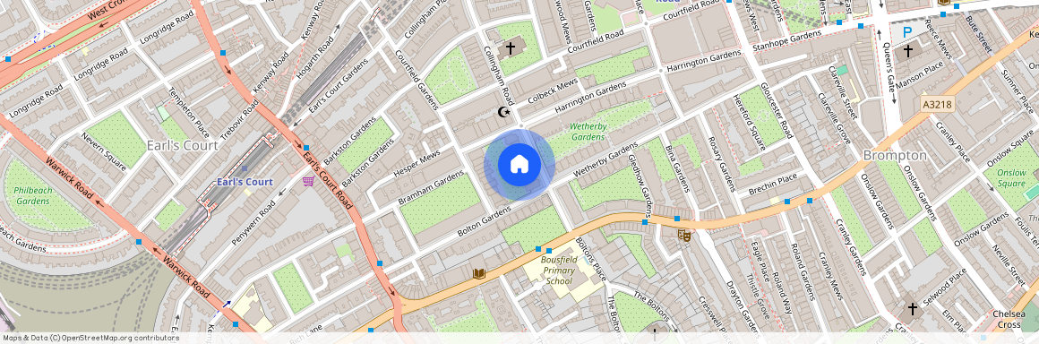 Collingham Gardens, South Kensington, London, SW5
