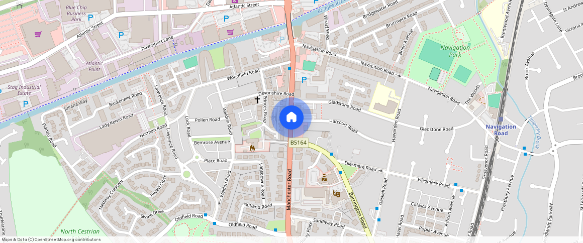 Manchester Road, Altrincham, Greater Manchester, WA14