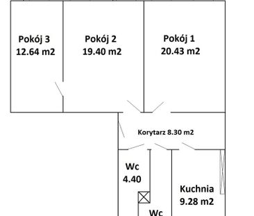 Mieszkanie pracownicze, dla 10-12 osób, centrum - Фото 1