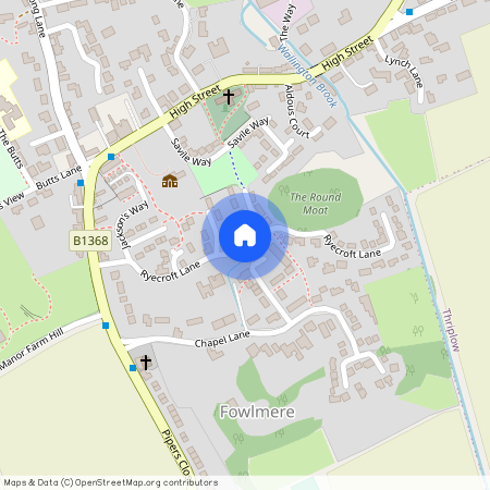 Ryecroft Lane, Fowlmere, SG8