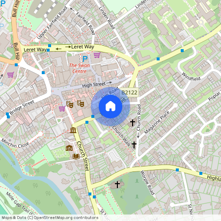 The Crescent, Leatherhead, Surrey, KT22 8EE