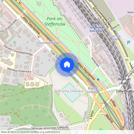 al. Zwycięstwa, Aniołki, Gdańsk, pomorskie