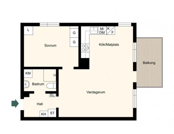 Apartment in Sollentuna/Stockholm - Foto 1