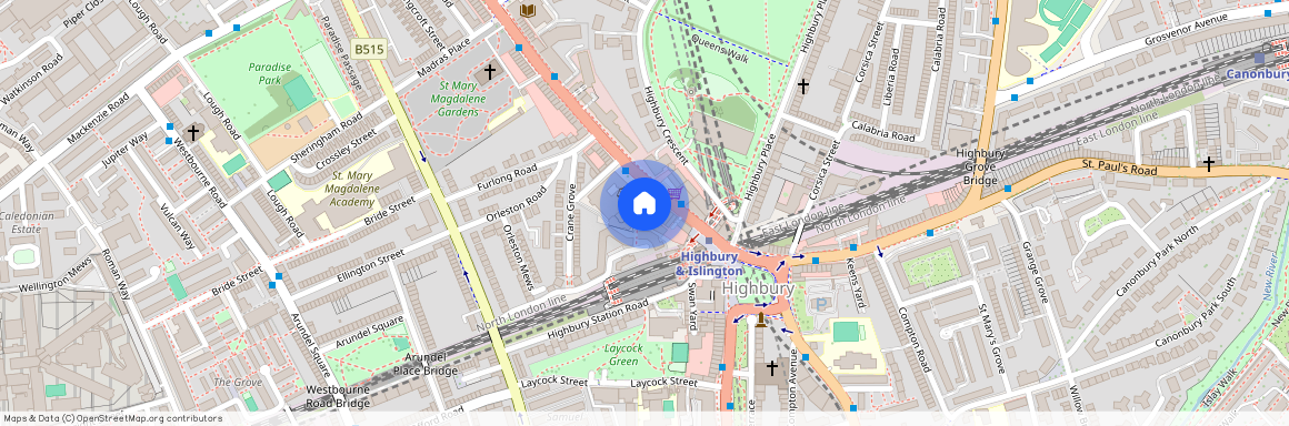 Highbury Crescent, Highbury, London, N5