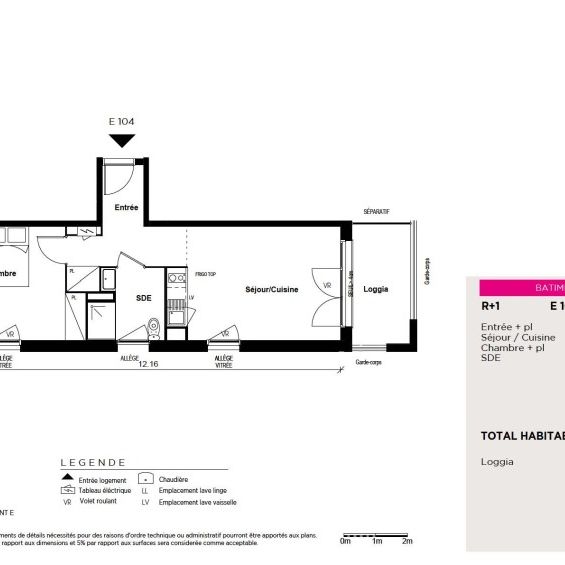 Location Appartement 2 pièces 44m² EAUNES 31600 - Photo 2