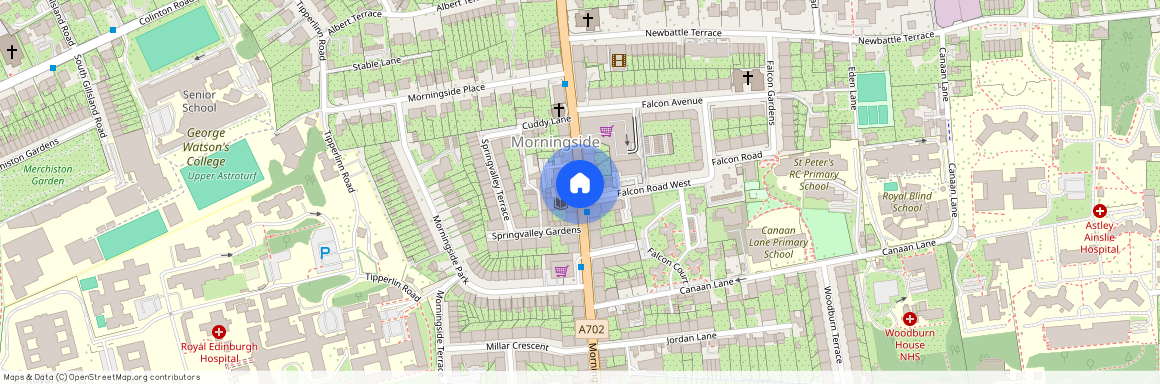 Morningside Road, Edinburgh, Midlothian