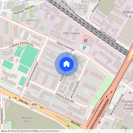 Geskiego Kacpra, Leszczynki, Gdynia, pomorskie