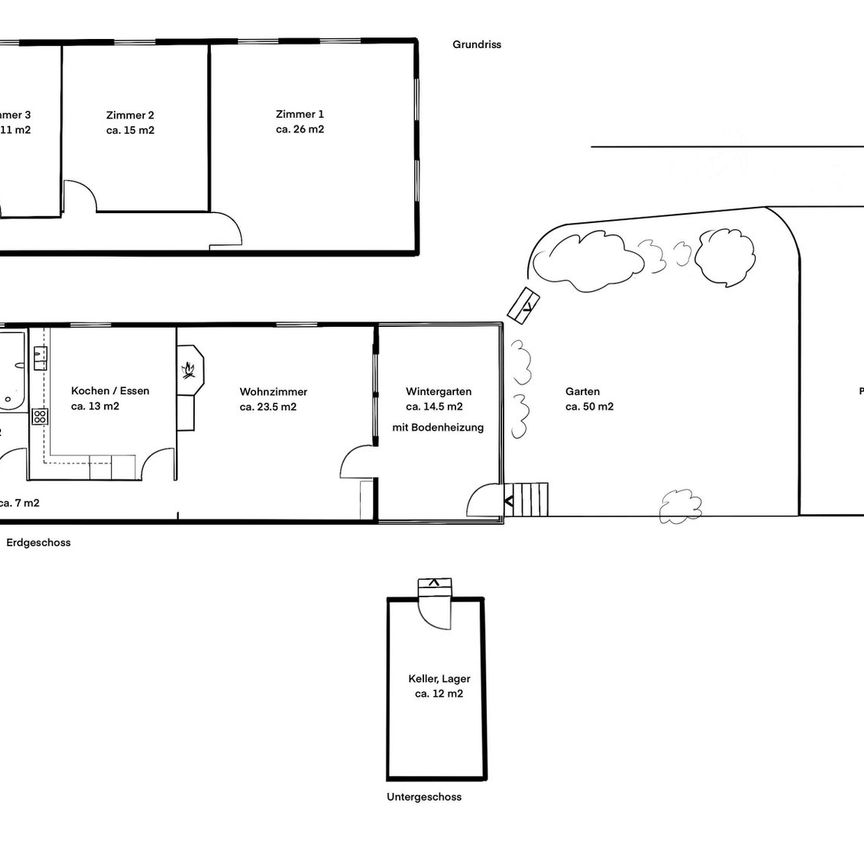 4.5 Zimmer, 141 m² - Foto 1